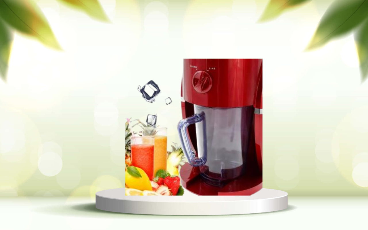 Scopri il tritaghiaccio elettrico: ghiaccio perfetto per cocktail e granite in casa